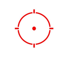 Holosun HS507C-X3 Red Dot Open Pistol Sight – 2 MOA Dot / 32 MOA Circle | Black