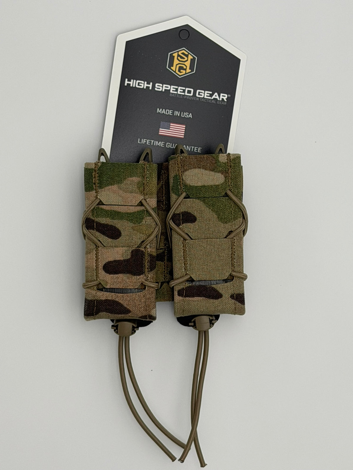 High Speed Gear GEN 2 Double Pistol TACO® – Multicam | MOLLE & Belt Mount | Made in USA