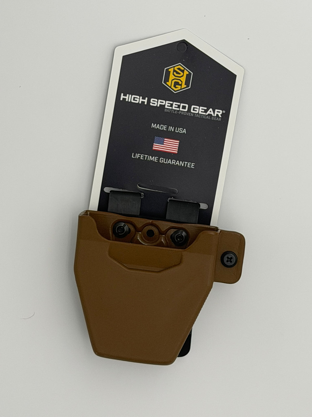 High Speed Gear Uniform Line Handcuff Carrier – Kydex | PLM Belt Mount | Black | (Ambidextrous)
