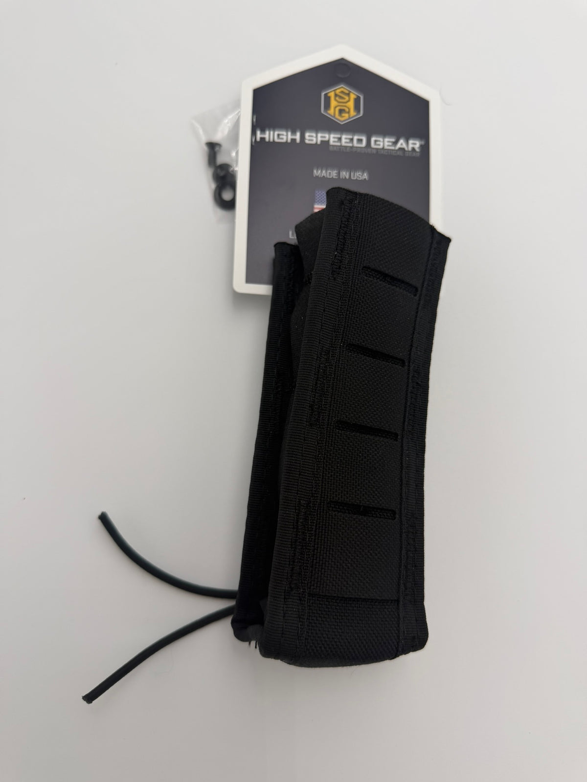 High Speed Gear Duty Baton / Flashlight TACO® Pouch – Black | MOLLE & Belt | Made in USA