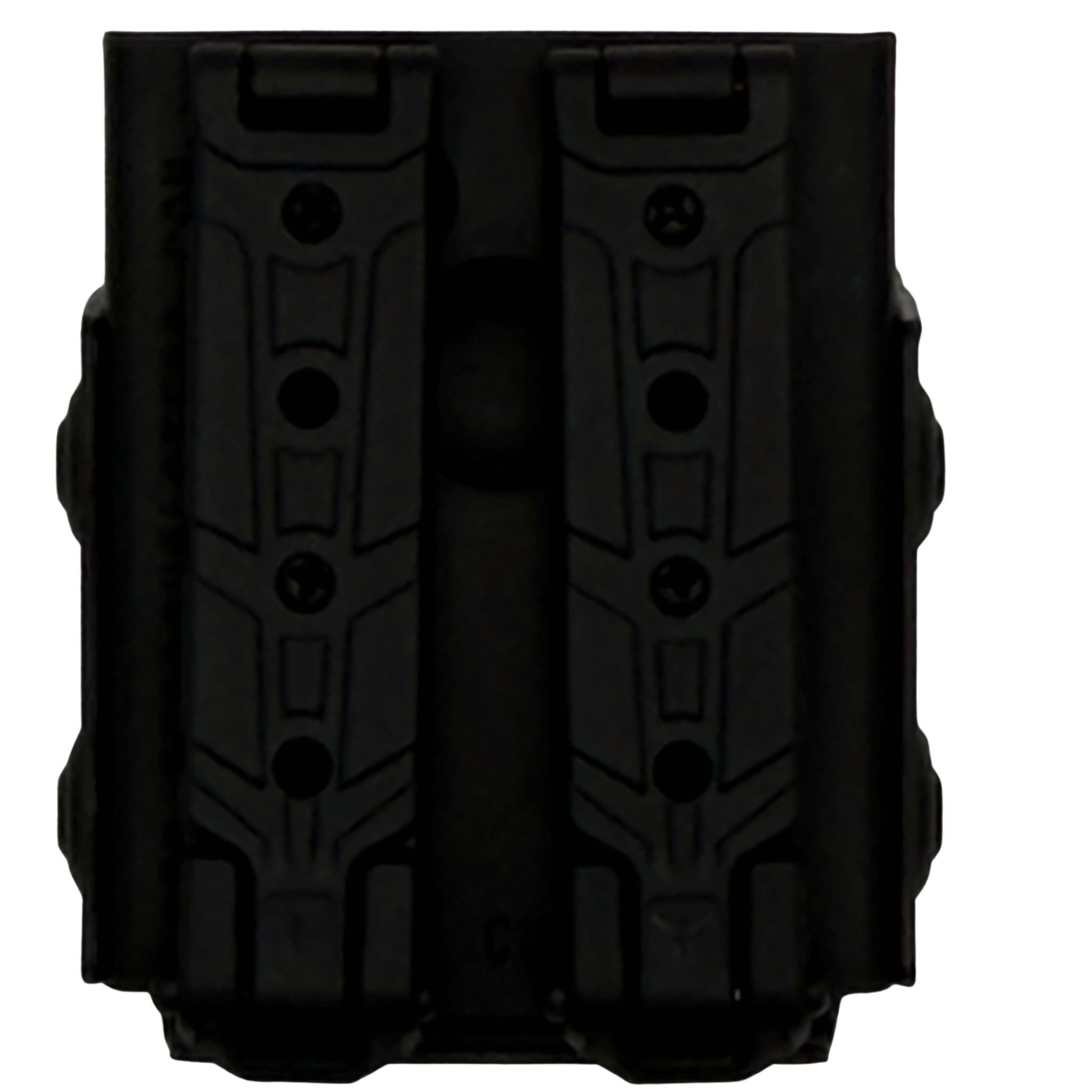 Zero9 Model 4062 Double Handcuff Case – ASP Ultra Plus | MOLLE Lok | Basket Weave Black