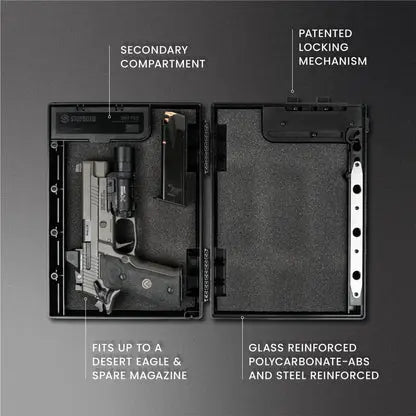 StopBox® Pro | Mechanical Lock Quick-Access Safe StopBox